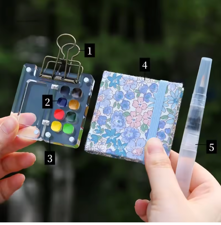 Zavinox™ Portable Watercolor Palette