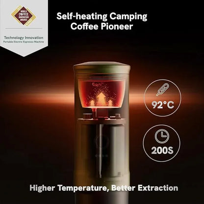 Zavinox BrewMate 3-in-1 Portable Espresso Maker