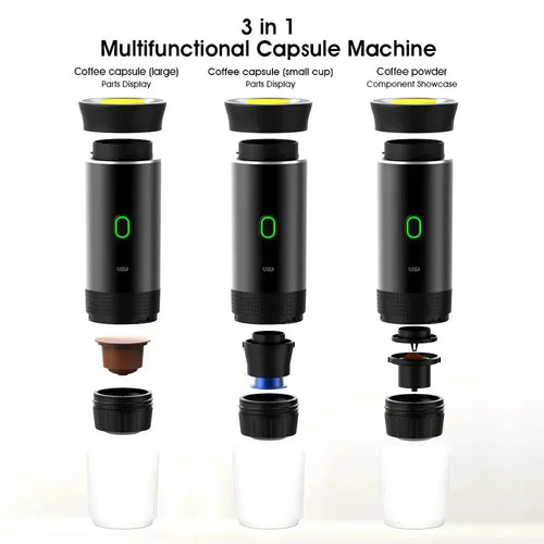 Zavinox BrewMate 3-in-1 Portable Espresso Maker